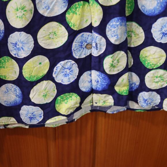 Tulliano Citrus Print Shirt Medium - Picture 7 of 11